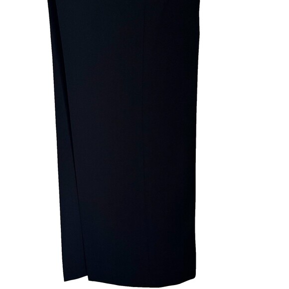 Banana Republic Logan Fit Black Italian Wool Pants Women’s Size 8 Dress Trousers - Picture 5 of 9